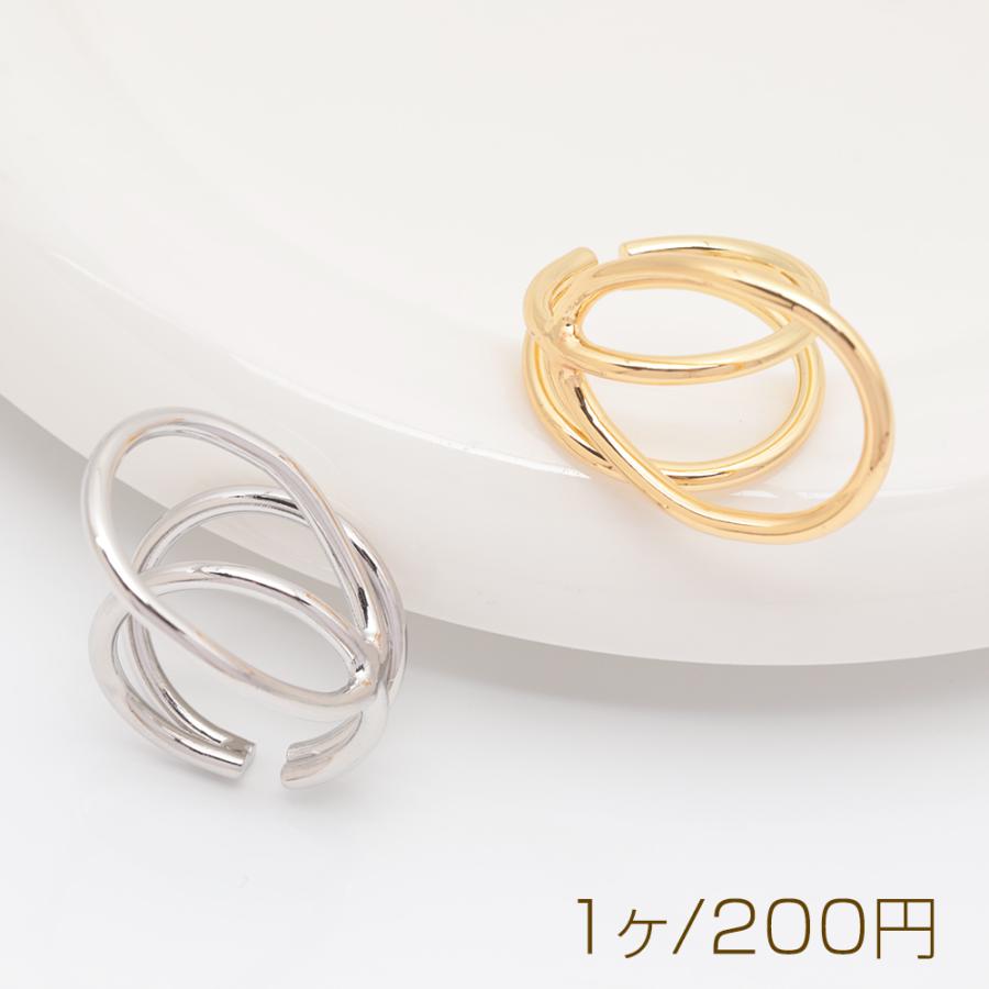 学*】様 ジャンク品リング デザインリング 幾何学 指輪 メタル オープンリング 13号内径約17mm(幅
