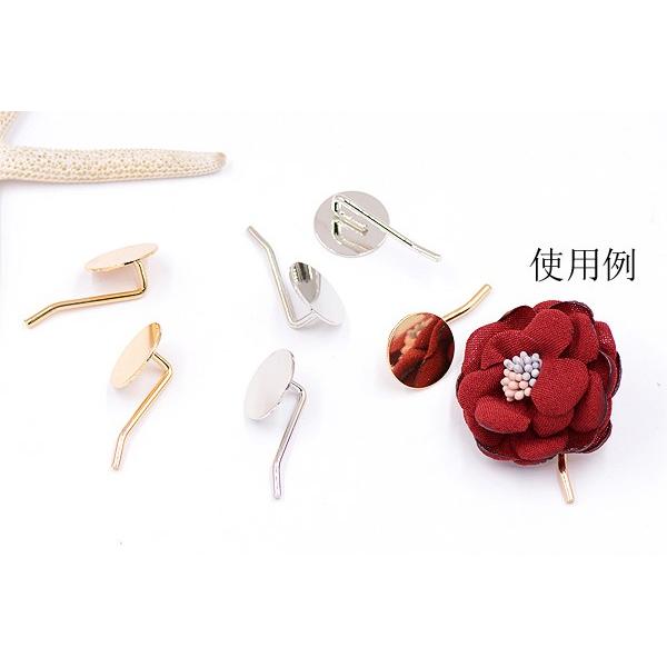 ポニーフック ヘアアクセサリー 丸皿 18mm【100ヶ】｜yu-beads-parts｜05