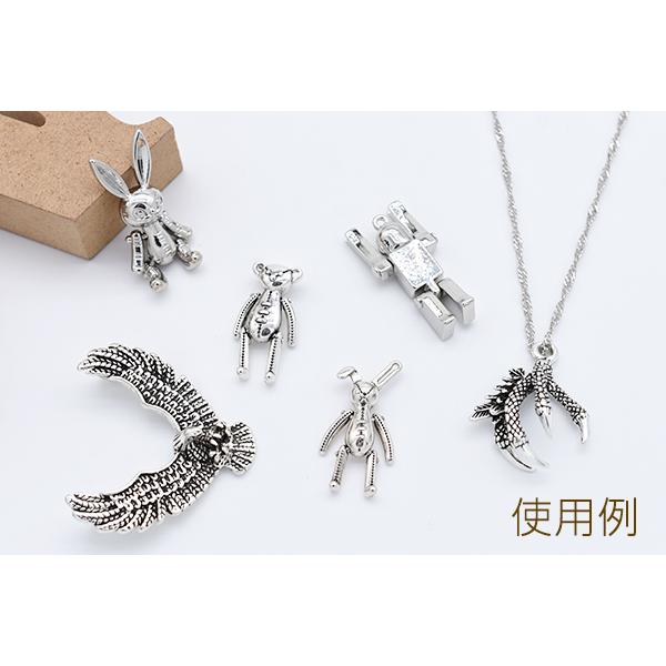 金属チャーム イーグルクロウ ワシの爪 鷲の爪 1カン 25×33mm