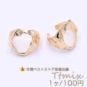 リング 指輪 デザインリング 21 23mm ゴールド 1ヶ M5964 ビーズアンドパーツ 通販 Yahoo ショッピング