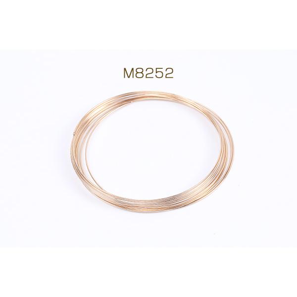 円高還元 ワイヤーブレス コイルブレス ブレスレット用ワイヤー コイルブレスレット用ワイヤー細 0.6×60mm ゴールド 1パック 40連 ワイヤーリング コイルリング リング用ワイヤー 指輪用ワイヤー細 模様入り 0.8×18mm ゴールド(1パック 24連)