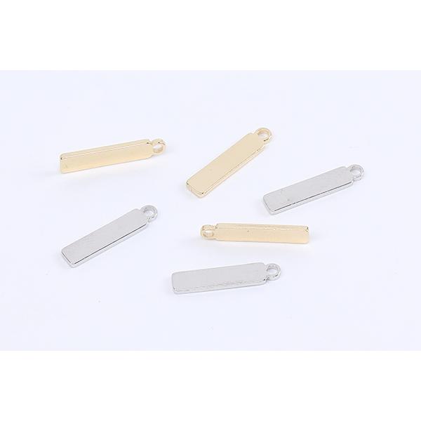 高品質スティックチャーム カン付き 3×14mm（6ヶ） : ビーズアンド 