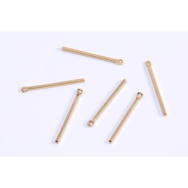 スティックチャーム カン付き 1×20mm（15ヶ） : ビーズアンドパーツ