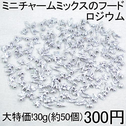 【小さなMini】大特価 !ミニチャームミックスのフード 30g(約50個)｜yu-beads-parts｜02