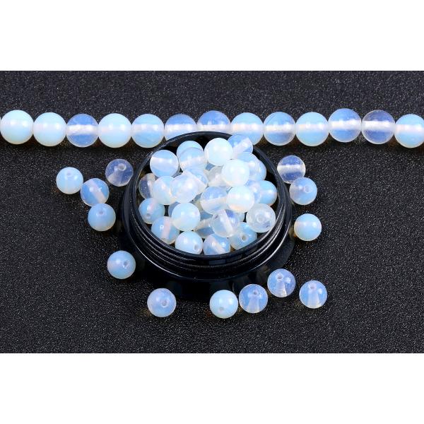 オパールビーズ 丸玉4mm（40ヶ） : ビーズアンドパーツ - 通販 - Yahoo 