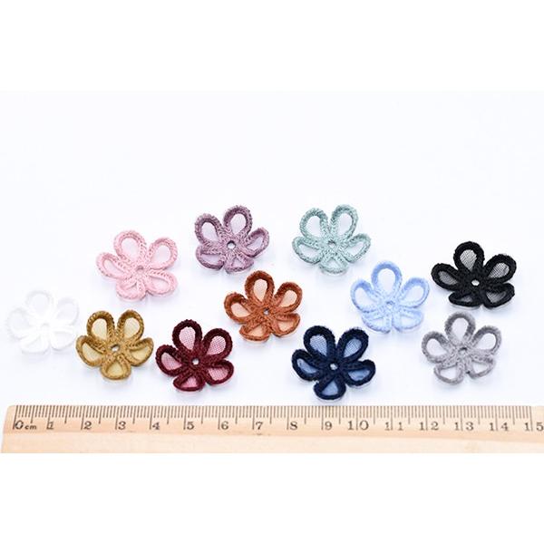 刺繍ワッペン 桜シリーズ 5弁花 花びら 全11色【10ヶ】｜yu-beads-parts｜05