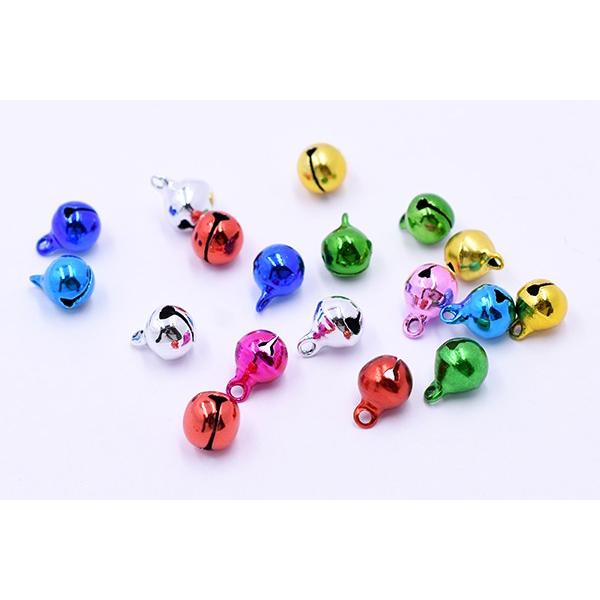 鈴 カラーミックス 8×11mm 【25ヶ】｜yu-beads-parts｜03