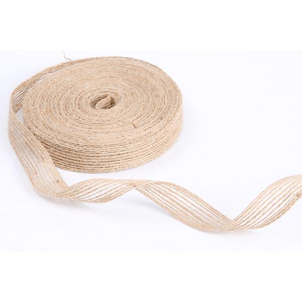 麻リボン ジュートリボン リネンリボン 麻テープ ラッピングリボン 麻