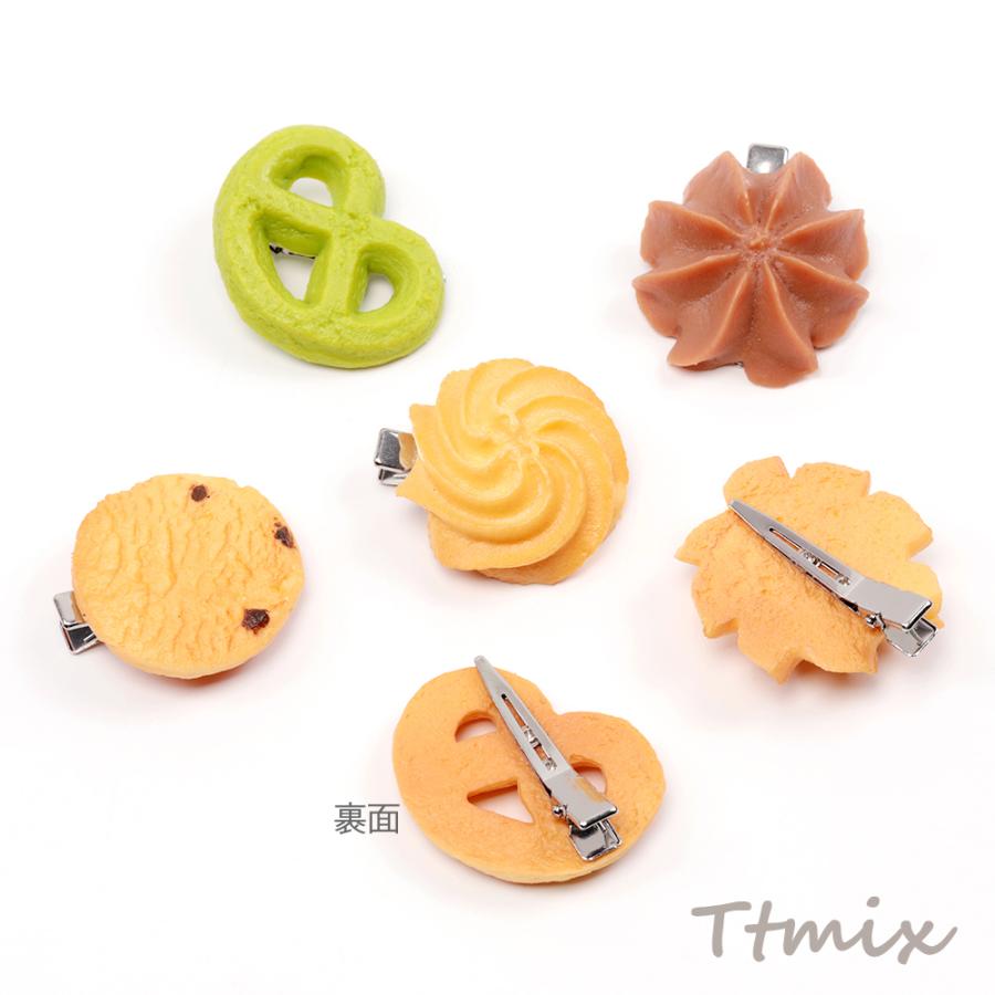 ヘアクリップ 食品サンプルヘアクリップ プレッツェル ミニチュアフード前髪クリップ ビーズアンドパーツ - 通販 - Yahoo ショッピング