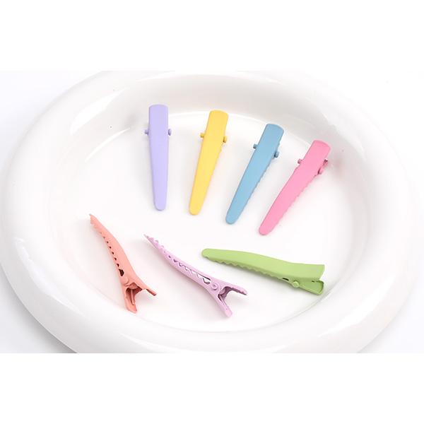 ヘアクリップ 7×44mm カラーミックス（20ヶ） : ビーズアンドパーツ