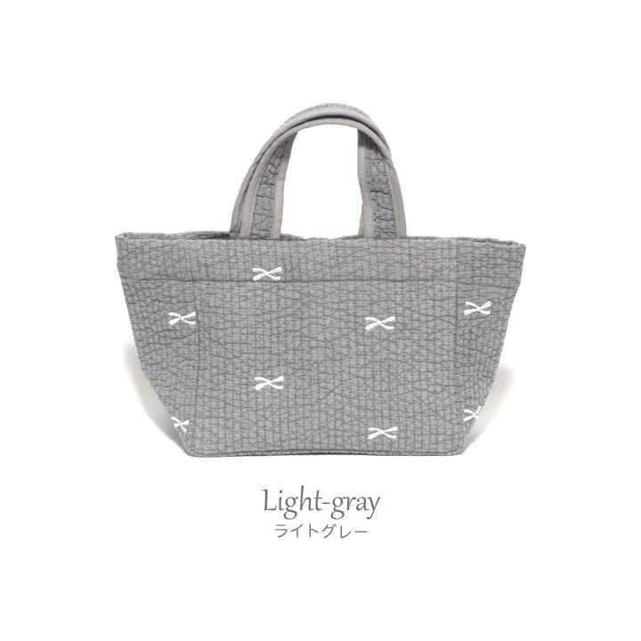 宅配便送料無料】バッグ/ヌビバッグ リボン 刺繍 可愛い Sサイズ