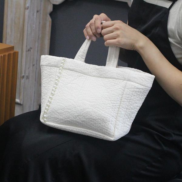 宅配便送料無料】バッグ/ヌビバッグ 人気 エレガント パール 上品 S