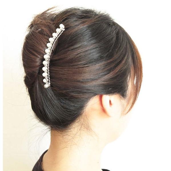 ゆうパケット送料250円】夜会巻きコーム/ヘアコーム/コーム/ 上品 
