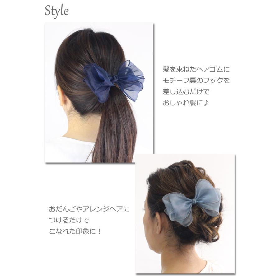 お値下げ中　美品　acca ポニー　ヘアアクセサリー リボン型 黒 343731dc0460732b750f578b0cbac6