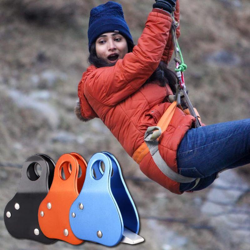 TRIWONDER クライミング プーリー 滑車 マイクロプーリー 登山 運搬 輸送 ツリークライミング Climbing Pulley