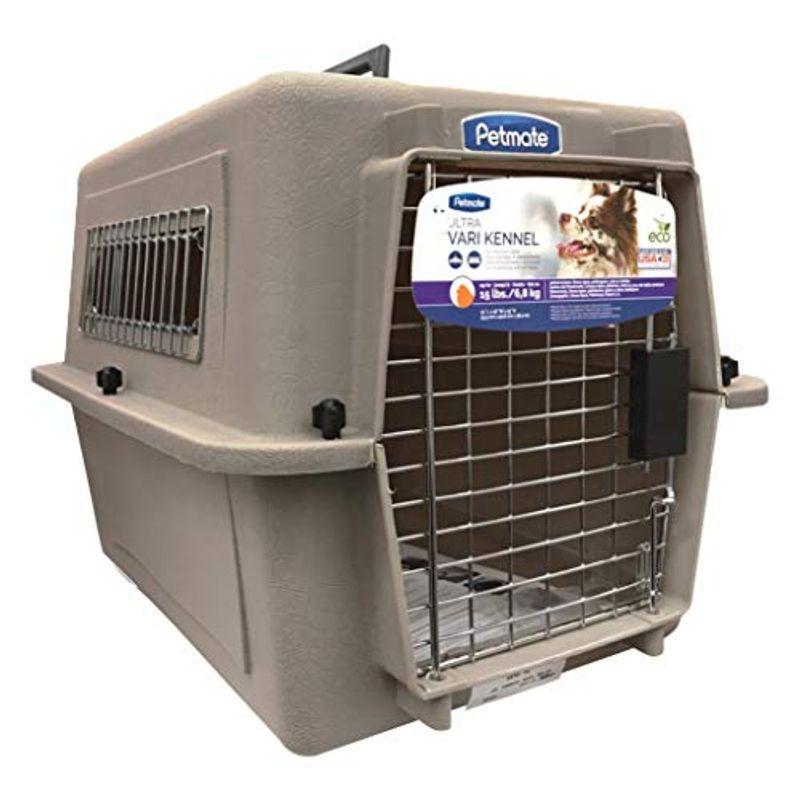 ペットメイト ウルトラ バリケンネル 10-20lbs (4.5-9kg) スタンダード 100S トラッド トープ 犬猫用