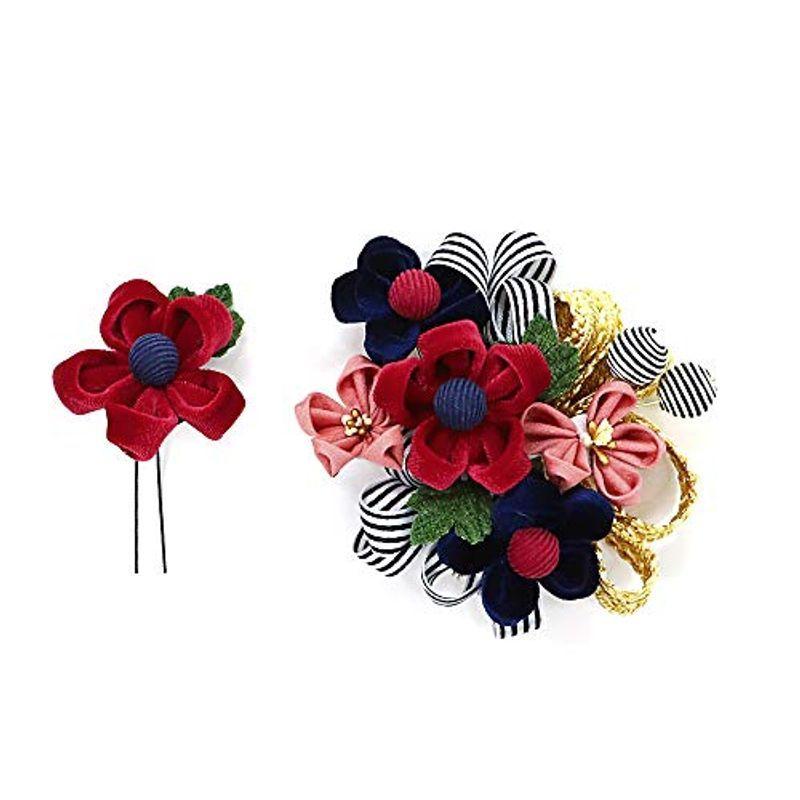 髪飾り 成人式 花 振袖 前撮り ドレス 袴 2点セット 赤 ワインレ髪型 ヘアスタイル ヘアアレンジ ドライフラワー No 9 4997 Wnfxct8phj Redemptio Edu Ec