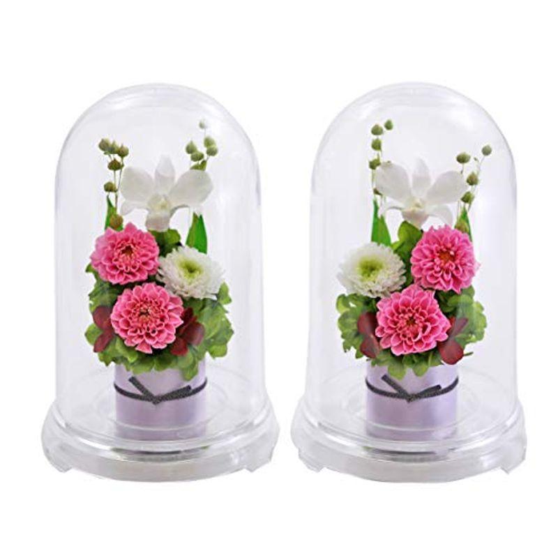 アートフォーシーズン お供え花 対デザインSET ピンク プリザーブドフラワー