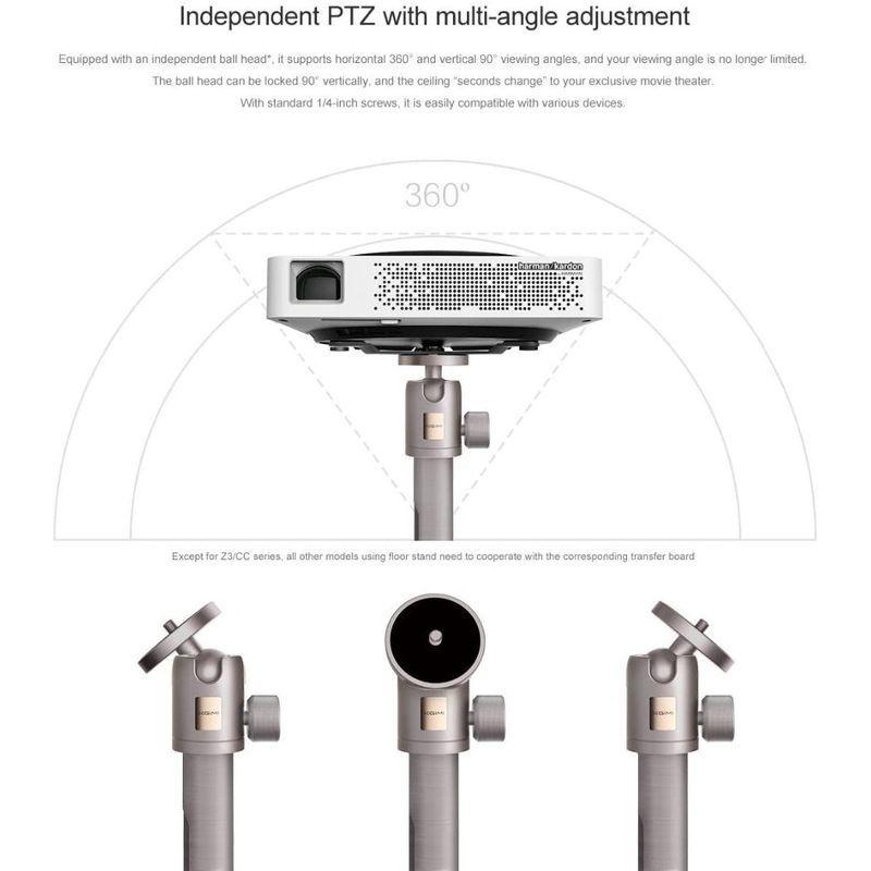 オリジナルXGIMIプロジェクターフロアスタンドX-FloorスタンドXGIMI H2 Z6用 Z3 SLPおよびその他のブランドプロジェク FloorスタンドXGIMI H2 Z6用 Z3