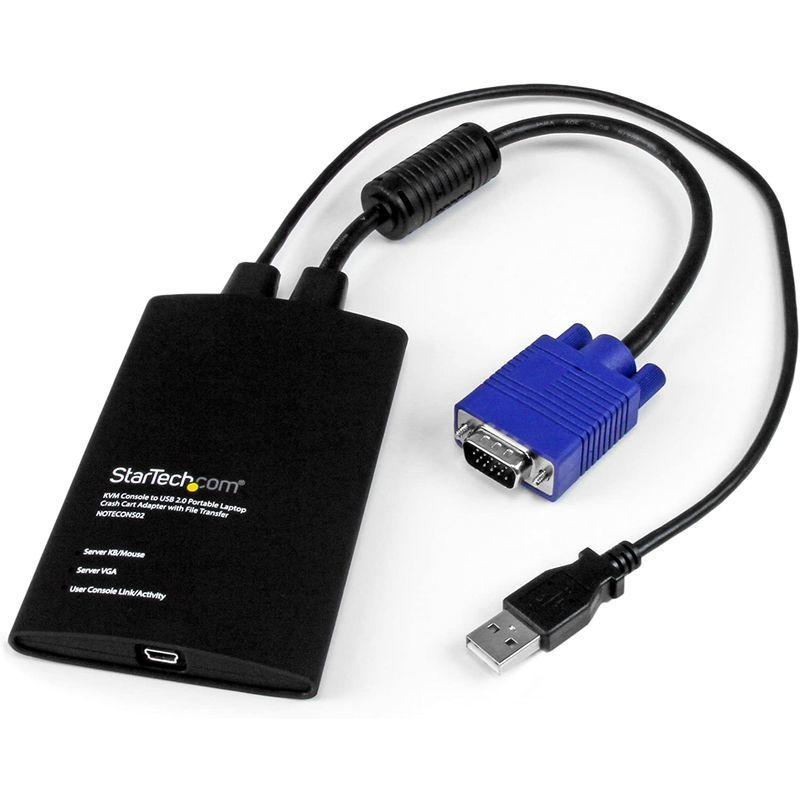 【2026年1月8日以降の発送予定】 StarTech.com 携帯用KVMコンソールアダプタ ノートパソコンのUSBに接続 ファイル転送/ビデオキャプチャ機能付き NOTECO 【DGJ8289127293】(30257円)