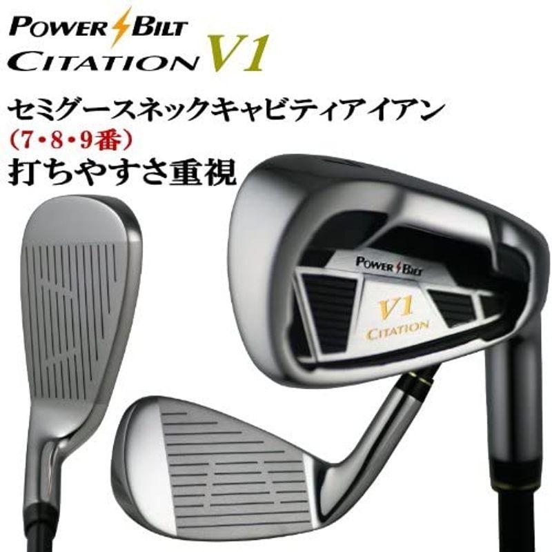 パワービルト CITATION(サイテーション) V1 アイアン 5UI~SW 8本セット SR PBCTVI SR SR CITATION サイテーション V1 アイアン 5UI SW 8本セット PBCTVI POWER