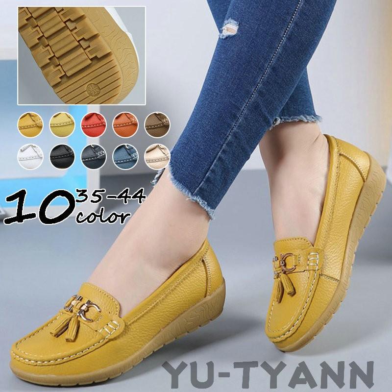 フラットシューズ 靴 レディース ローヒール 歩きやすい フラット パンプス ぺたんこ ローファー 柔らかい 可愛 学生 Ol ママ 母 1811cs085 ユーちゃん 通販 Yahoo ショッピング