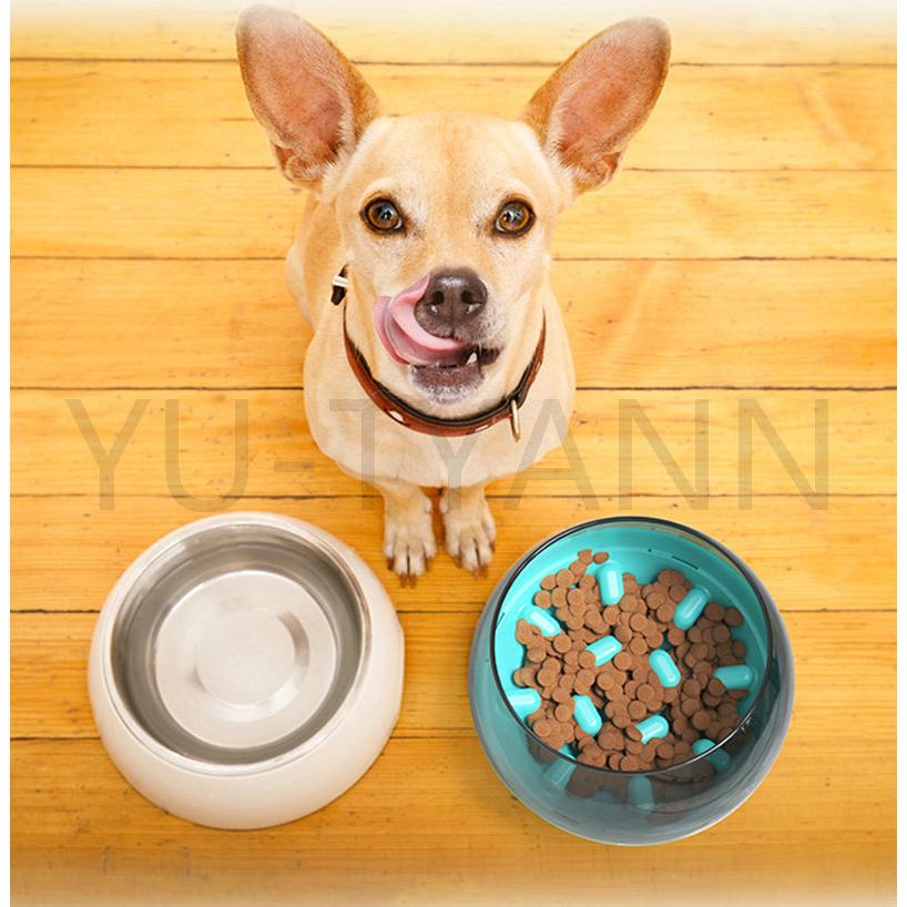 フードボウル 犬 早食い防止 犬用食器 猫用食器 犬用 猫 早食い防止 M19cm ペット用品 食器 ボウル シングルボウル 食べやすい 斜め 餌皿 えさ皿 餌 C11 Cat007 ユーちゃん 通販 Yahoo ショッピング