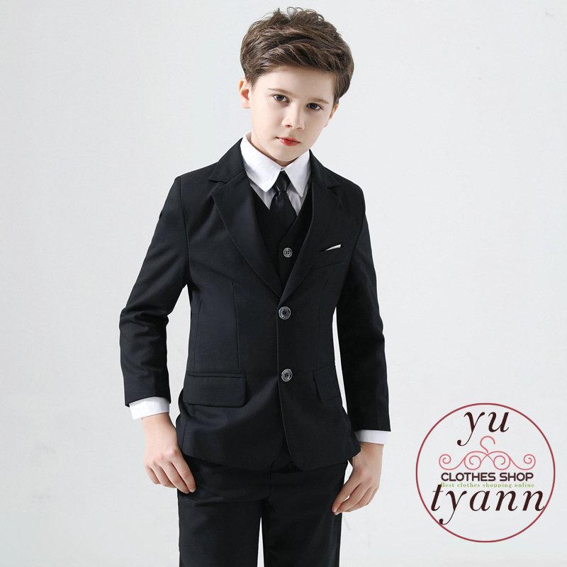 ブラック系 110cm日本限定 男の子 スーツ 110 フォーマル ドレス キッズ服 男の子用 100cm ブラック系110cm 9 450 Eur Artec Fr