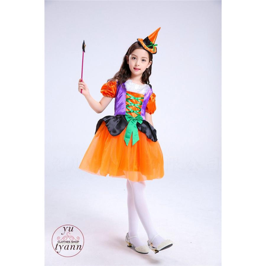 キッズ ハロウィン 衣装 魔女 ベビー 子供 ワンピース コスプレ リボン付き 女の子 男の子 セットアップ 姫様 カボチャ 黒猫 エルフ 帽子 ドレス マント 袖あり C11 Kids087 ユーちゃん 通販 Yahoo ショッピング