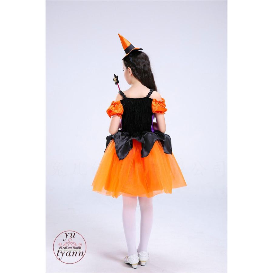 キッズ ハロウィン 衣装 魔女 ベビー 子供 ワンピース コスプレ リボン付き 女の子 男の子 セットアップ 姫様 カボチャ 黒猫 エルフ 帽子 ドレス マント 袖あり C11 Kids087 ユーちゃん 通販 Yahoo ショッピング