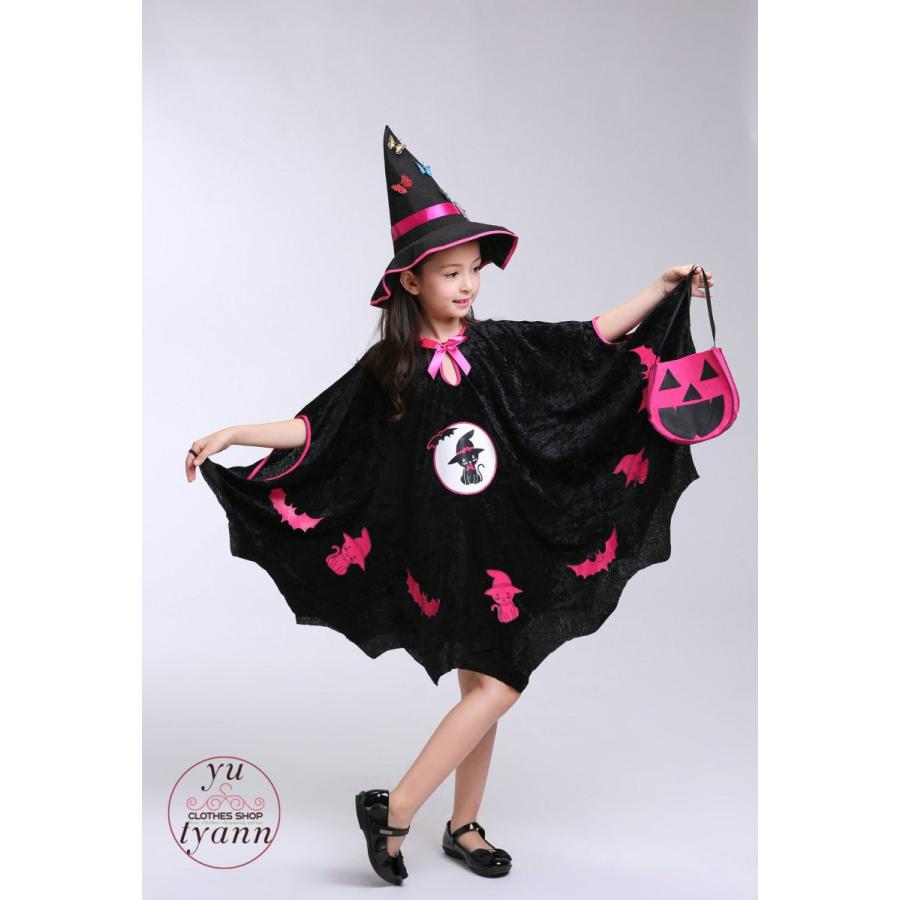 キッズ ハロウィン 衣装 魔女 ベビー 子供 ワンピース コスプレ リボン付き 女の子 男の子 セットアップ 姫様 カボチャ 黒猫 エルフ 帽子 ドレス マント 袖あり C11 Kids087 ユーちゃん 通販 Yahoo ショッピング
