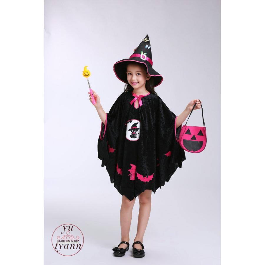 キッズ ハロウィン 衣装 魔女 ベビー 子供 ワンピース コスプレ リボン付き 女の子 男の子 セットアップ 姫様 カボチャ 黒猫 エルフ 帽子 ドレス マント 袖あり C11 Kids087 ユーちゃん 通販 Yahoo ショッピング