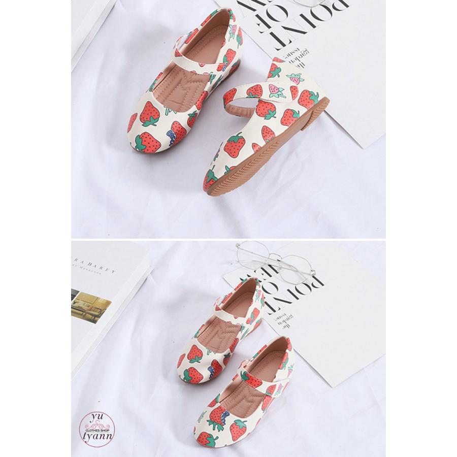女の子 通気性 靴 パンプス 子供靴 可愛い シューズ キッズ フォーマル ワンストラップ イチゴ 莓 結婚式 発表会 入学式 卒業式 C11 Kids165 ユーちゃん 通販 Yahoo ショッピング