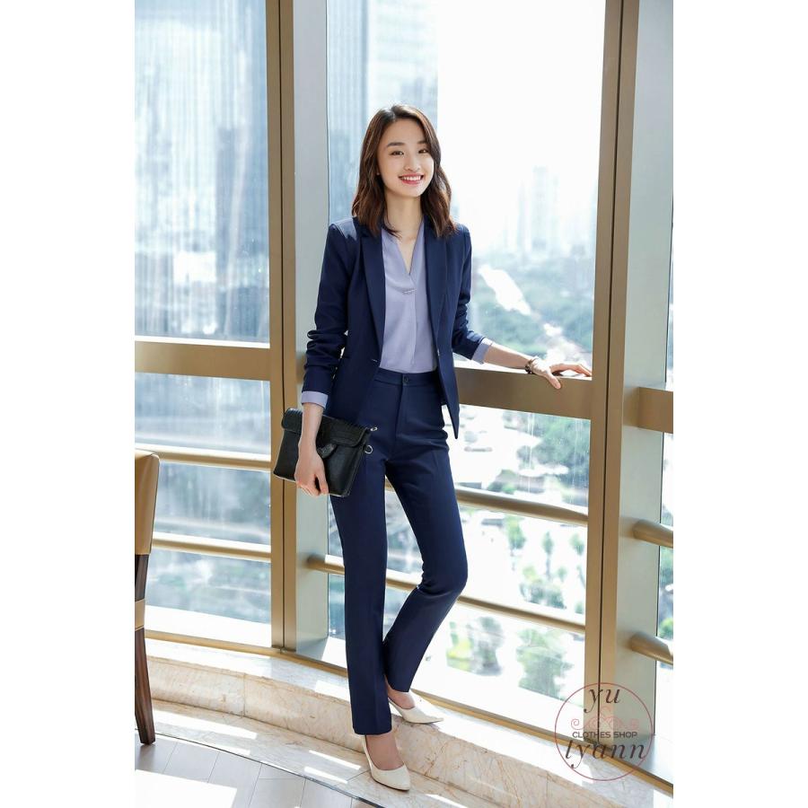 パンツスーツ レディーススーツ フォーマル オフィス ビジネス かっこいい ズボン 大きいサイズ 結婚式 スカートスーツ コート 代 30代 40代 50代 60代 C11 Suit036 ユーちゃん 通販 Yahoo ショッピング