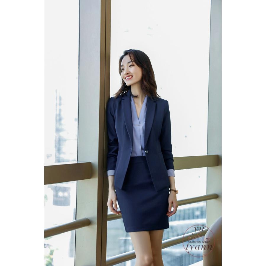 のオシャレな 綺麗 キース レディース フォーマルスカートスーツ ネイビー 大きいサイズ 送料無料 早い者勝ち Talalsalman Com