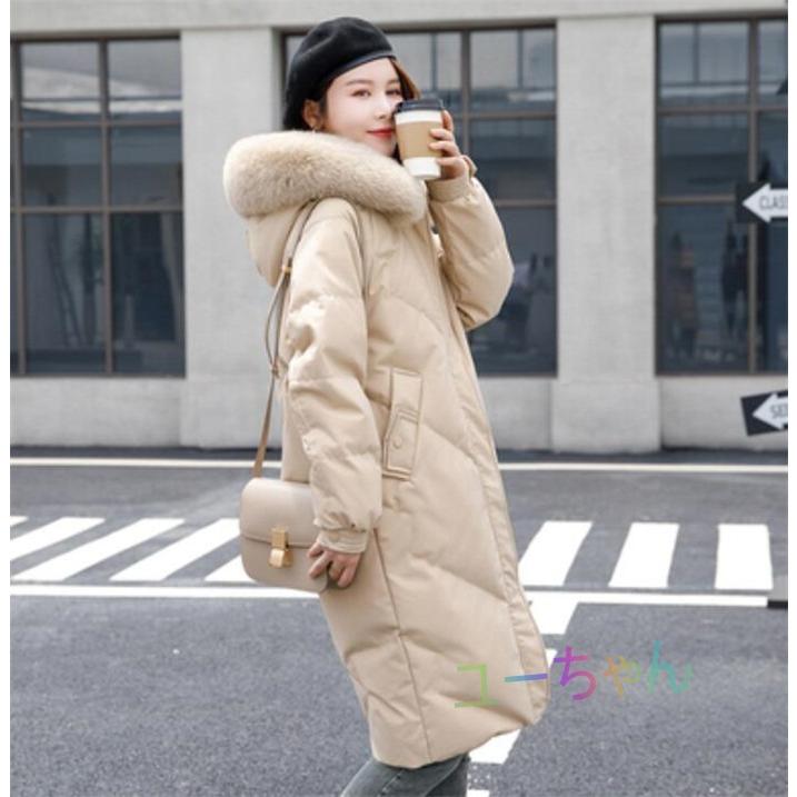 ダウンジャケット レディース ダウン リアルファー付き フード ダウン