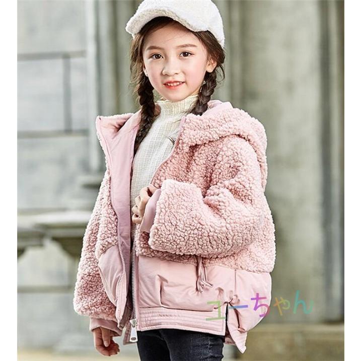 人気スポー新作 男の子 切り替え 女の子 フード付き ダウンジャケット ダウンコート 防寒着 コート ジュニア 子ども用 ふわふわ キッズ コート サイズ 140 Hqpt Com