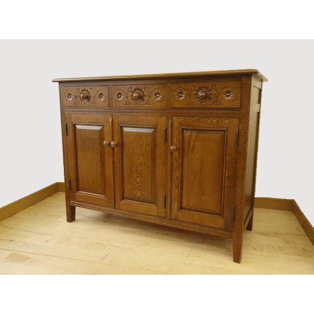 北海道手作り家具 雅 すき棚C 楢（ナラ）材 勇峰工芸（新） 【公式通販】