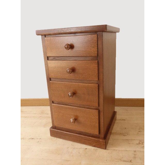 勇峰工芸（新）　チェスト38-4　ナラ材家具　北海道手作り家具 勇峰工芸（新） チェスト38-4 ナラ材家具 北海道手作り家具 : 湧和