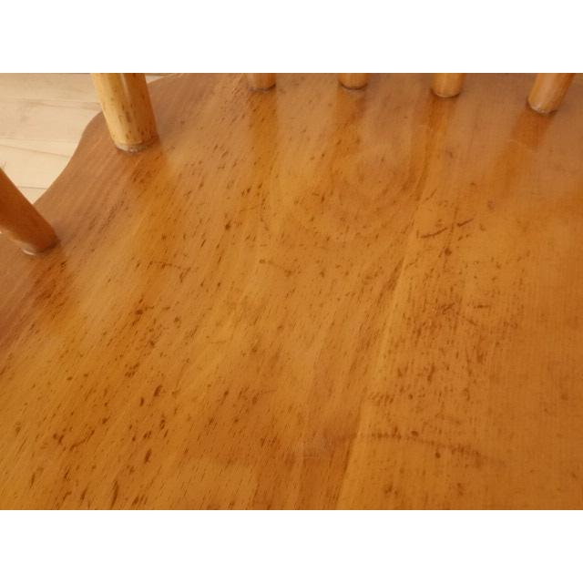 木製　ロッキングチェアー　白木色　再塗装済　ＵＳＥＤ 木製 ロッキングチェアー 白木色 再塗装済 USED : 湧和