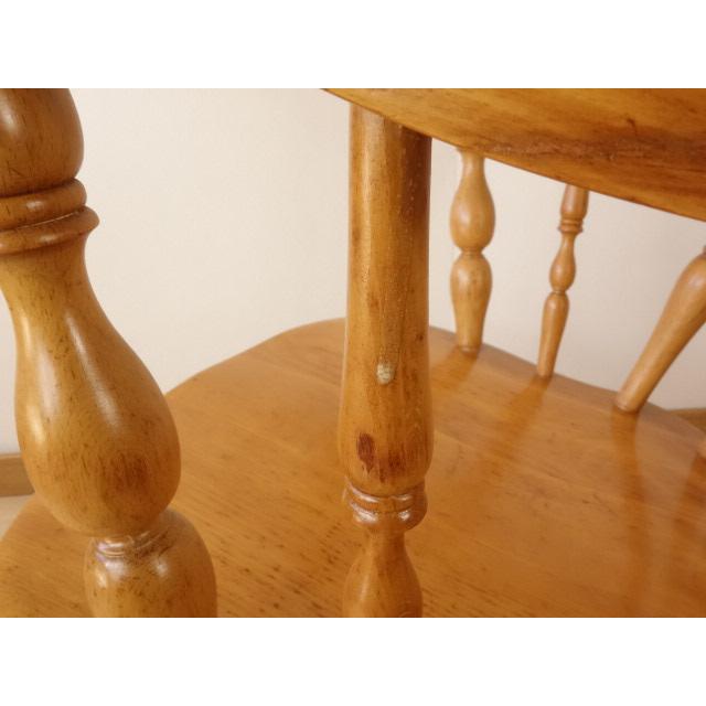 木製 ロッキングチェアー 白木色 再塗装済 USED : 湧和