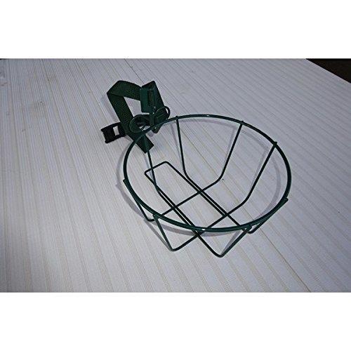 プランターハンガー ポール巻き付け式ハンガー 4 7号鉢用 バスケット型 表面コーティング仕様 日本製 園芸 ガーデニング用品 鉢 プランター ラック