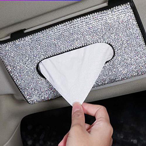 Bennyue 車用品 車 ティッシュケース サンバイザー 薄い ティッシュボックス ケース 車 ティッシュ 収納 おしゃれ 収納用品