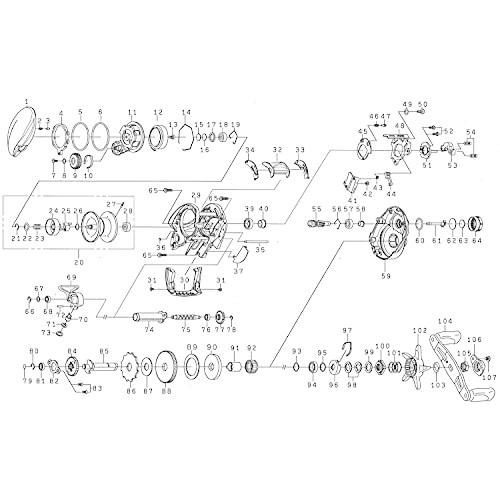おすすめネット Tw Sv ジリオン 純正パーツ ダイワ Daiwa 1000xhl 1h1796 部品コード 114 部品番号 ハンドル ベイトリールパーツ Www Inputlog Net