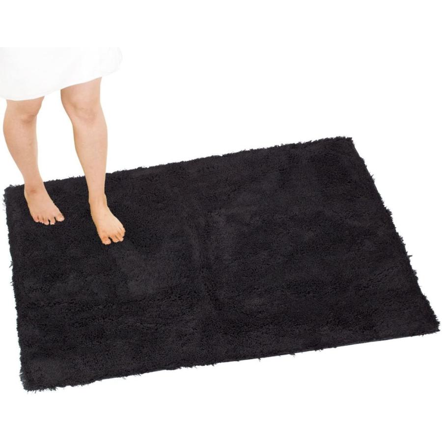 Seal限定商品 オカ 乾度良好 Dナチュレ バスマット 90 1cm ブラック 人気ショップが最安値挑戦 Bitcoinbro Frankhawley Com