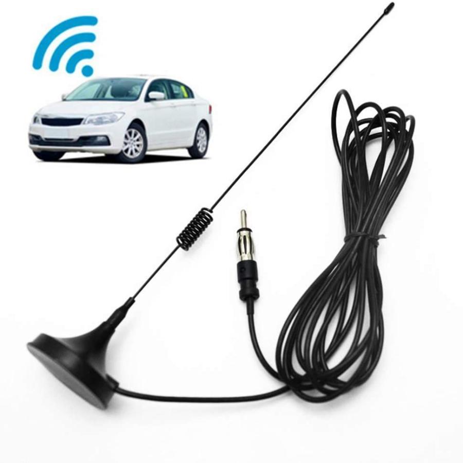 Popluxy 車 Am Fmラジオアンテナ アンテナ カーラジオアンテナ トランク フェンダーマウント ブラック 空中ステレオ信号 Sale 66 Off アンテナ