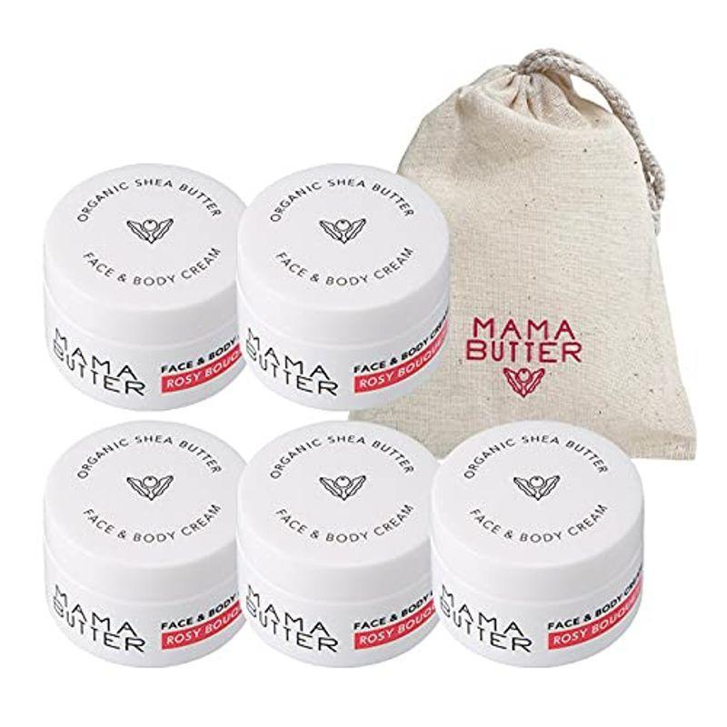 本日限定 Mamabutter ママバター 無添加 フェイスamp ボディクリーム オーガニックシアバター 100 高保湿 ロージーブーケの香り 25g