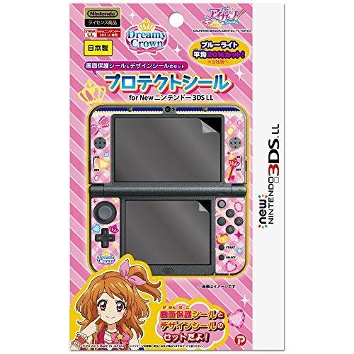 アイカツ Newニンテンドー3dsll専用 プロテクトシール Dreamy Crown Munisantiago Gob Gt