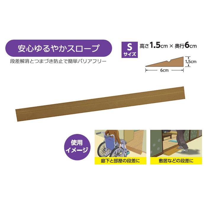 幸和製作所 安心ゆるやかスロープ（S） AS80-15 車椅子スロープ 