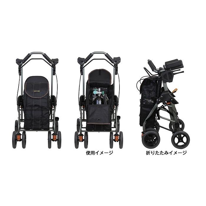 Tacaof 幸和製作所 TacaoF 歩行車 テイコブリトルボンベF WAW17 歩行